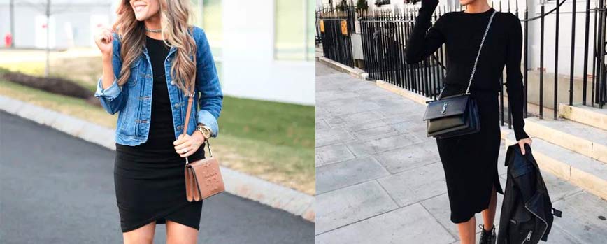 5. Um vestido preto, um fundo de armário
