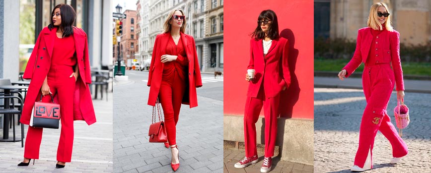 Tudo em vermelho