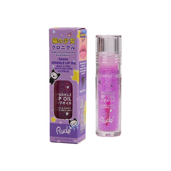 Manga Sparkle Lip Oil Grape