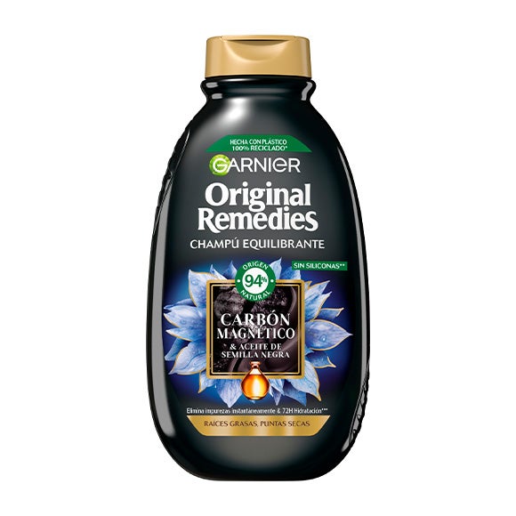 Carbón Magnético & Aceite De Semilla Negra