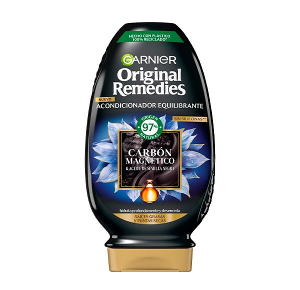 Carbón Magnético & Aceite De Semilla Negra