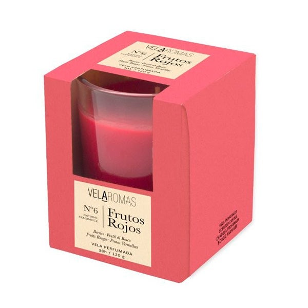 Vela No 6 Frutos Rojos