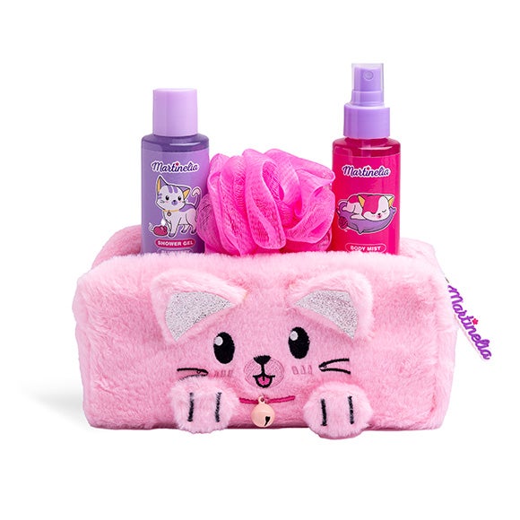 Neceser Terciopelo Gato