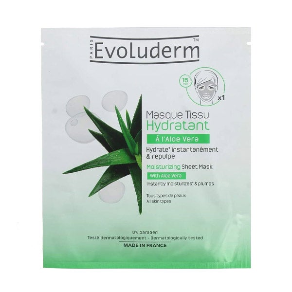 Masque Tissu Hydratant Á L'aloe Vera