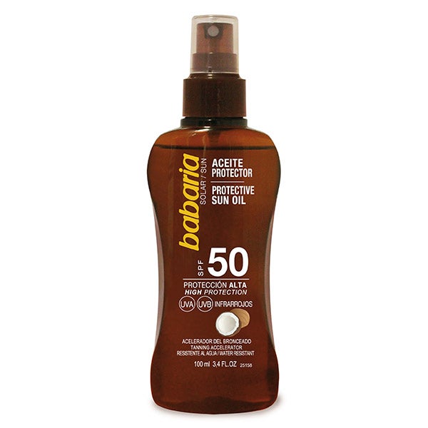 Solar Sun Aceite Protector SPF 50