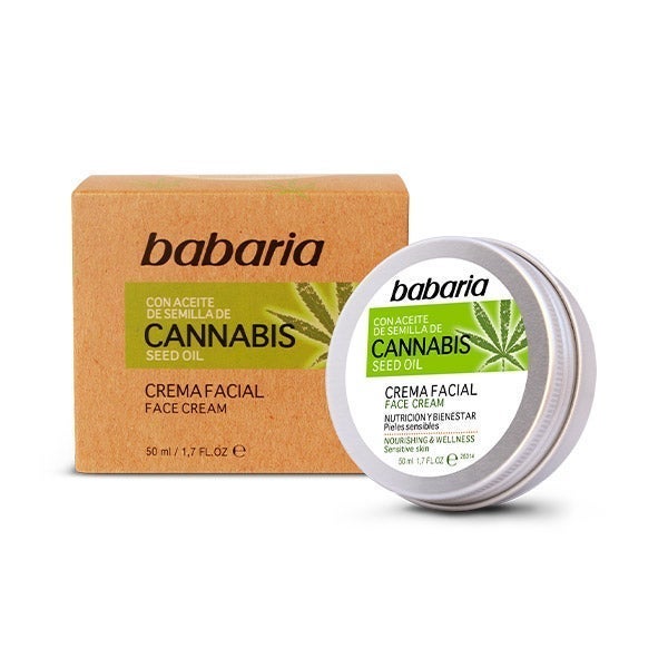 Crema Facial Con Aceite De Cannabis