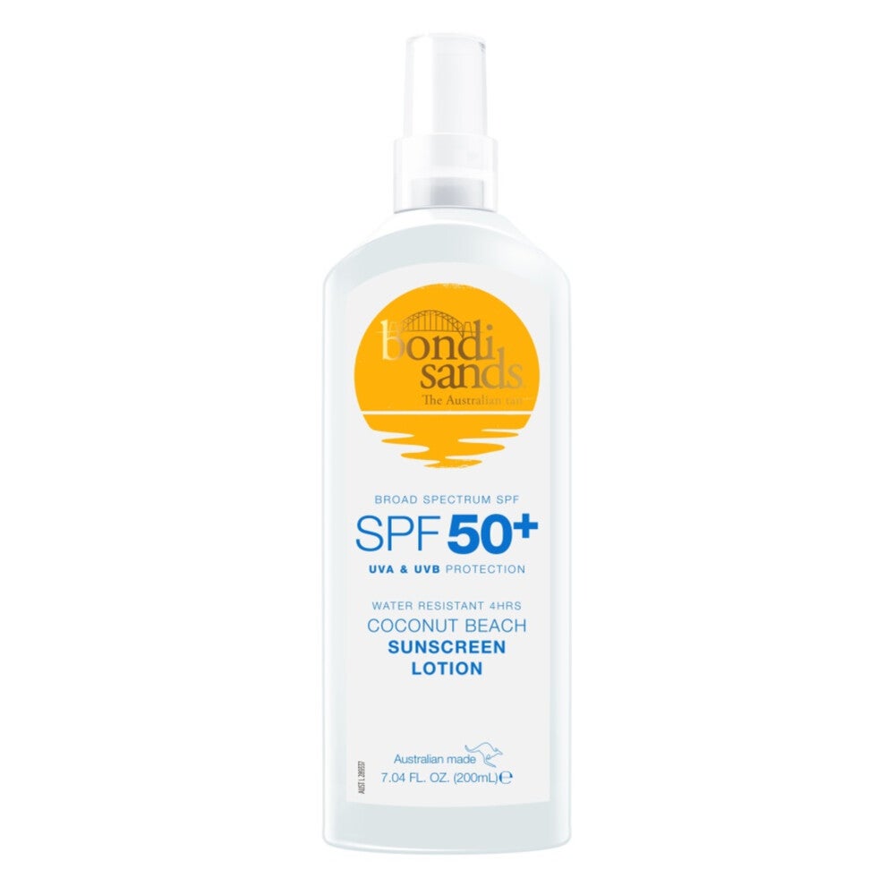 Sunscreen Lotion Coconut Beach