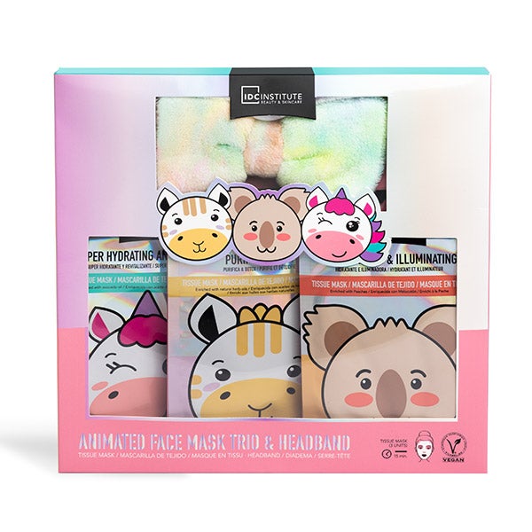 Animated Face Mask Trio & Headband