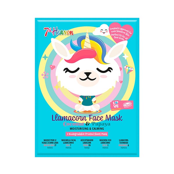 Llamacorn Face Mask