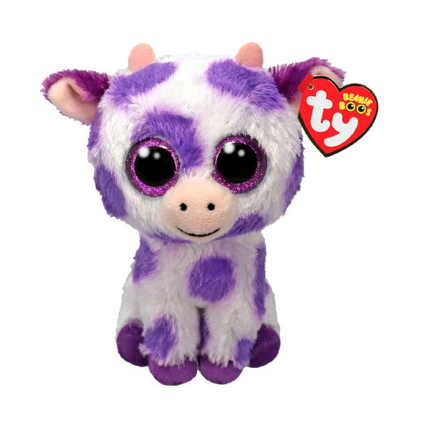 Beanie Boos Cow Purple