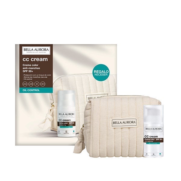 Cc Cream Anti-Manchas Spf 50+ Neceser