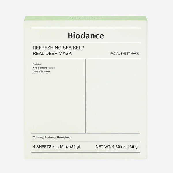 Set Refreshing Sea Kelp Real Deep Mask