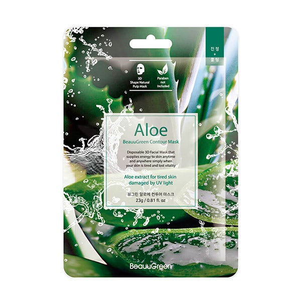 Mascarilla Facial Con Aloe