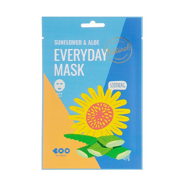 Mascarilla Facial Con Girasol & Aloe