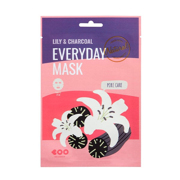 Mascarilla Facial Lilas Y Carbón