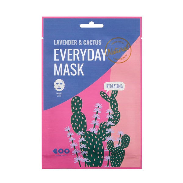 Mascarilla Facial Con Lavanda & Cactus