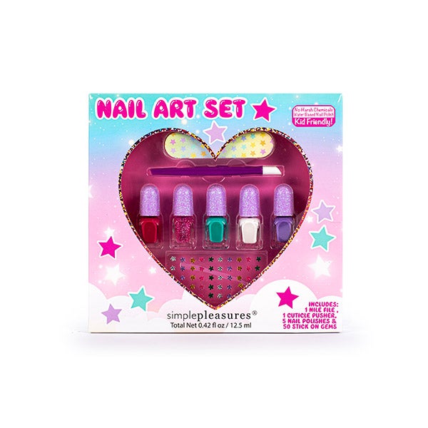 Kid Cut Nail Decorating Kit + Stencils
