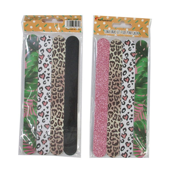 Limas Uñas Pink Green