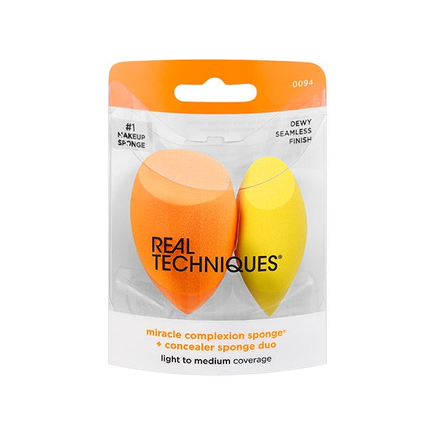 Sponge Pack 2 Miracle Orange + Conce Yellow