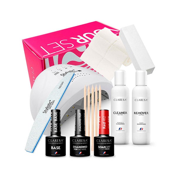 Kit Manicura Con Lampara