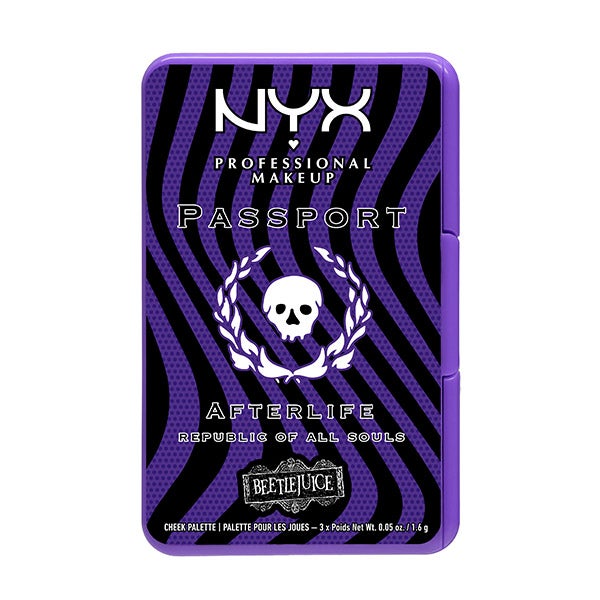Beetlejuice Passport Cheek Palette
