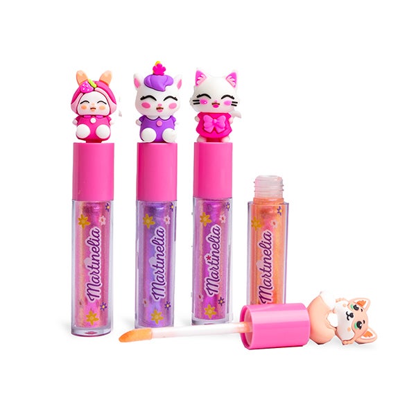 Friendly Animals Lip Gloss Pink