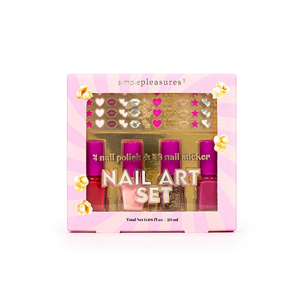 Shaka Pop 4Pc Nail Polish Sticker