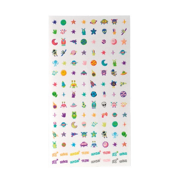 Genius Tribe Nail Sticker