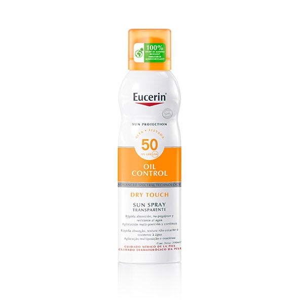 Spray Transparente Dry Touch SPF50