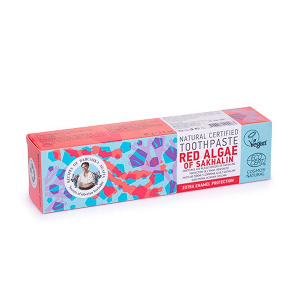 Pasta Dental De Alga Roja