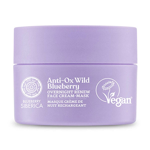 Anti-Ox Wild Blueberry Overnight Face Cream-Mask