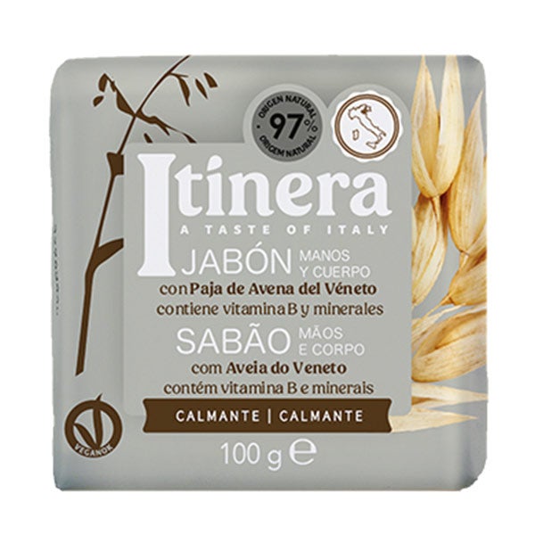 Jabón Con Paja De Avena