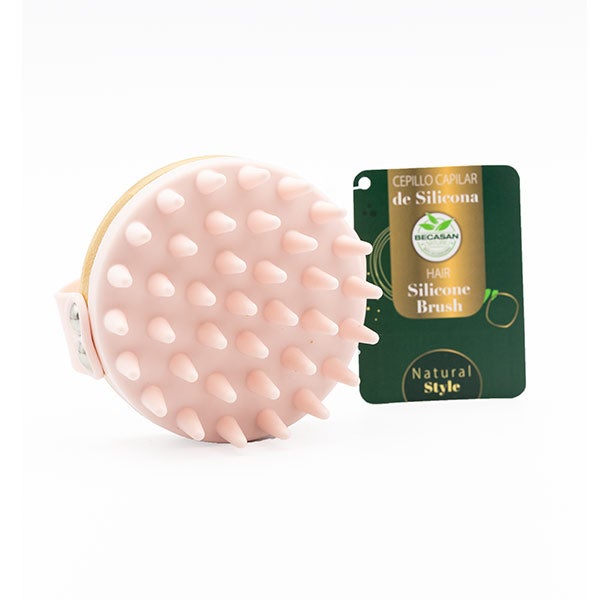 Cepillo De Silicona Y Bambu