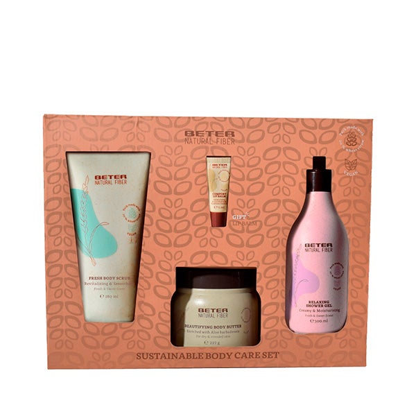 Set Regalo Cuidado Corporal Natural Fiber