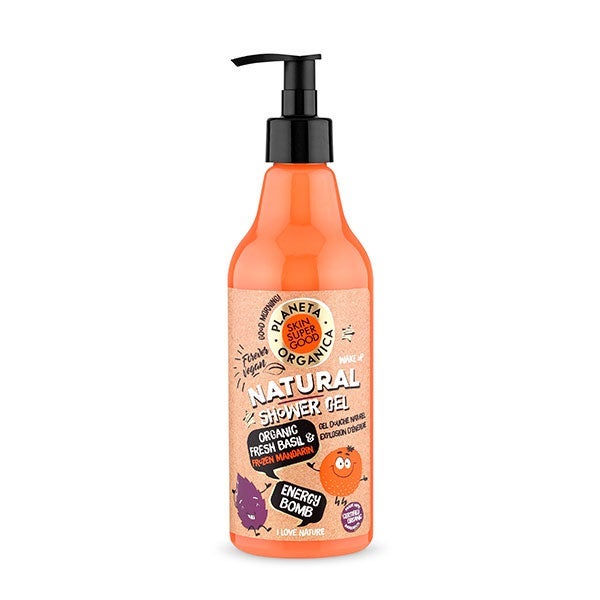Skin Super Good Natural Shower Gel Fresh Basil & Mandarin