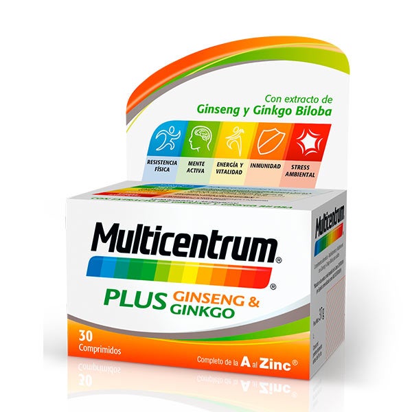 Multicentrum Plus Ginseng & Ginkgo