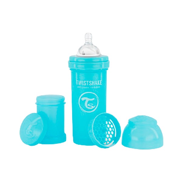 Biberón Anti-Cólicos Azul