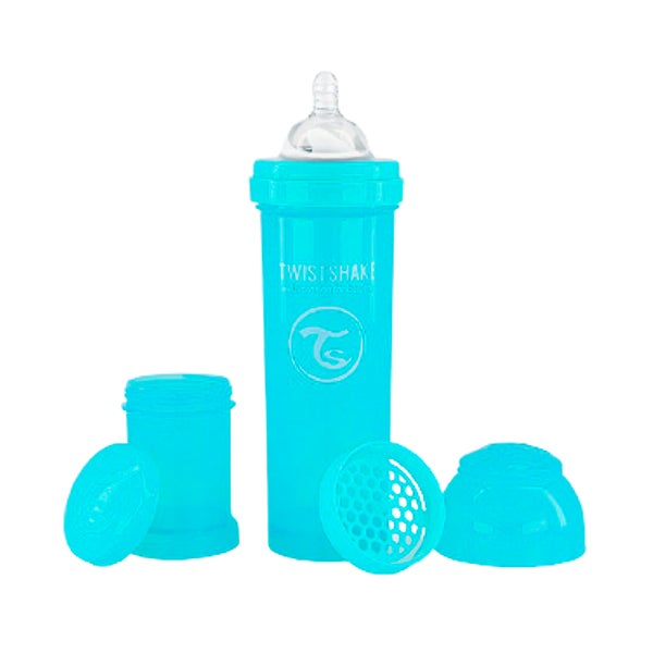 Biberón Anti-Cólicos Azul