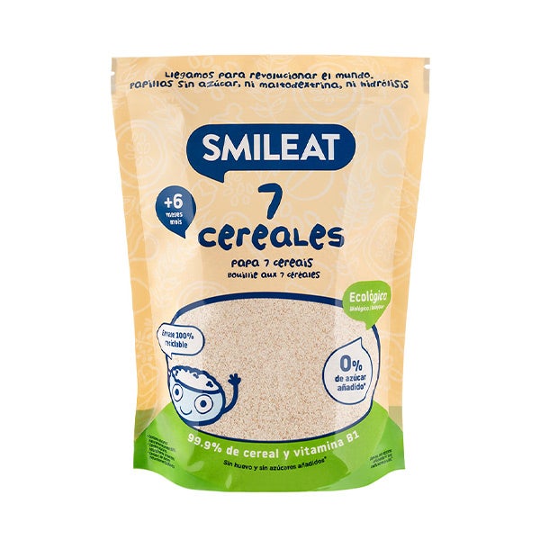 Papilla Ecológica De 7 Cereales