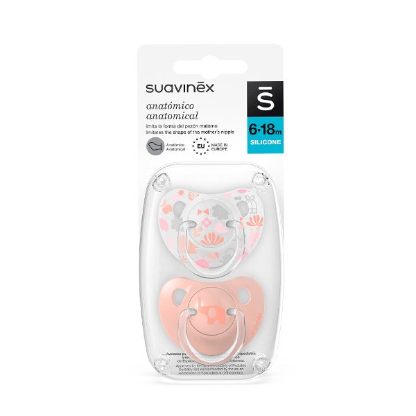 Chupete Tetina Anatómico Silicona