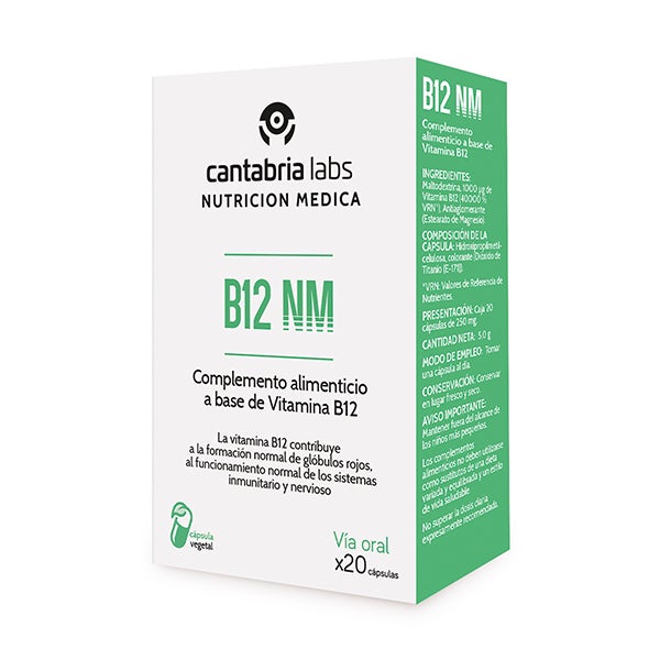 Cápsulas B12 NM