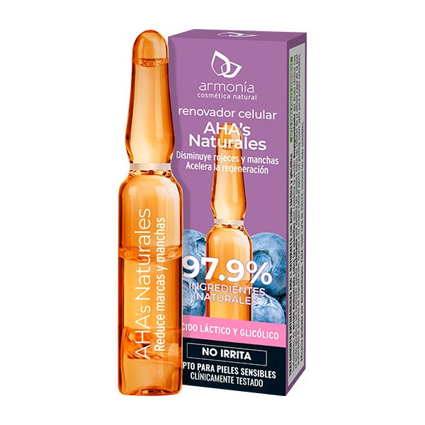 Ampolla AHA's Naturales
