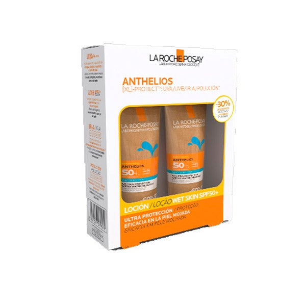 Pack Anthelios Wetskin SPF50+