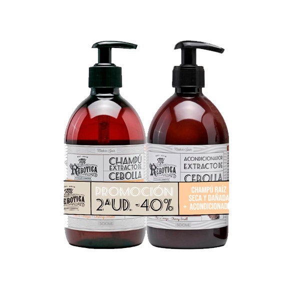 Duplo Champú Ultrasuave Cebolla + Acondicionador