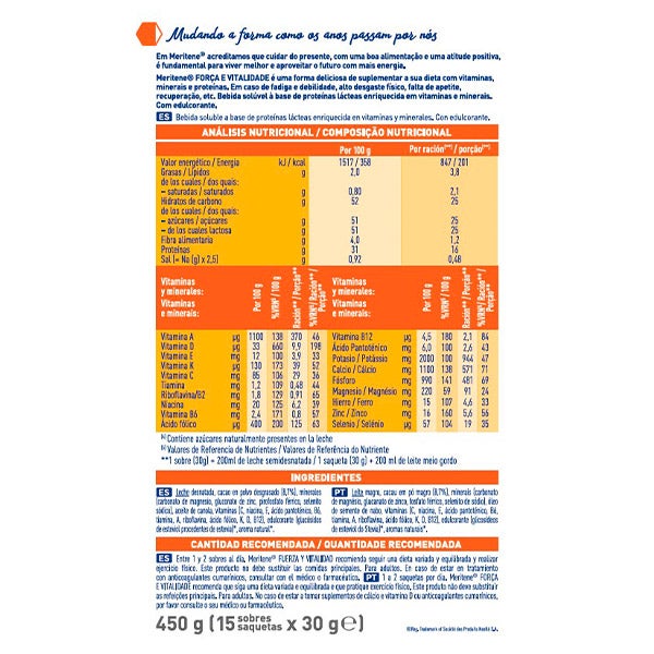 Fuerza Y Vitalidad Sobres