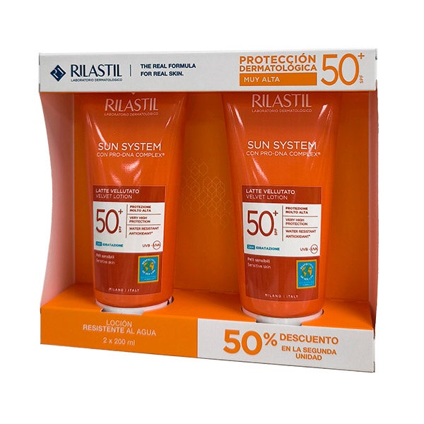 Pack Sun System Leche Velluto SPF50+