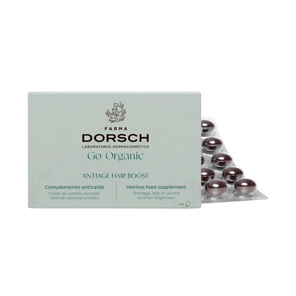Cápsulas Antiage Hair Boost Go Organic