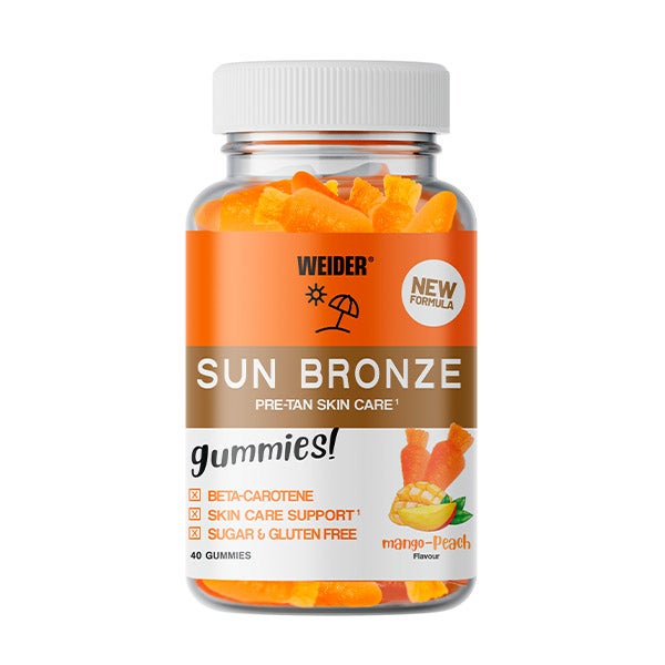 Gummies Sun Bronze Sabor Mango-Melocotón
