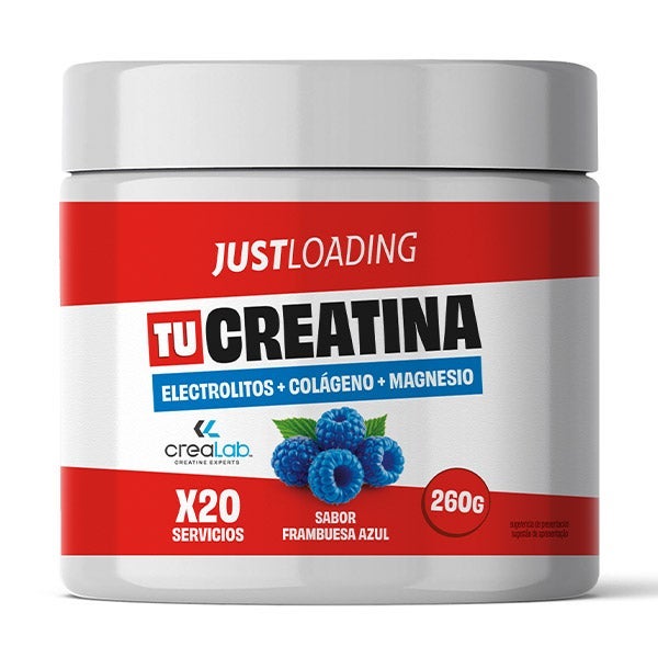 Creatina Sabor Frambuesa Azul