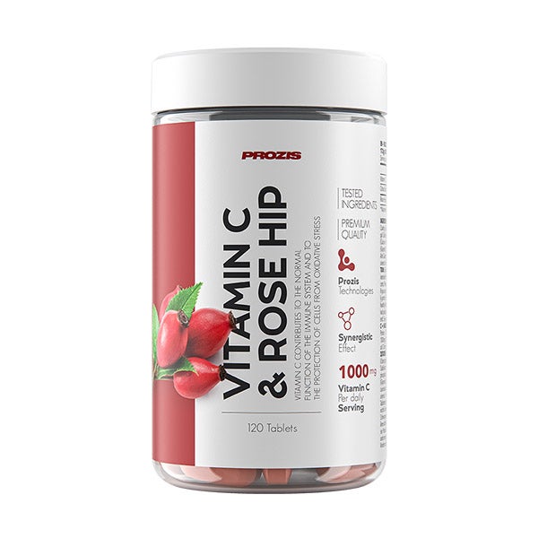 Cáspulas Vitamina C + Rose HIP
